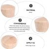 Conectores de Hardware |   3 Pcs Tampão de Furo para Guarda-Roupa, Tampão de Furo para Móveis, Peças de Substituição de Plugue, Tampão de Choke, Tampões de Furo de Madeira, Tampões de Furo de Painel, Tampões de Furo de Bloqueio Redondo, Cabeça Redonda, Armário de Madeira, 1,5X0,8Cm, Bege