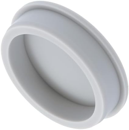 Conectores de Hardware |   Plugue de Silicone de Alta Temperatura Diâmetro 73,6 mm/2,9 Polegadas, Parada de Borracha em Forma de T para Furos, Plugues de Vedação à Prova d’Água para Revestimento em Pó, Cinza, Pacote com 1 (Diâmetro Externo 80 mm/3,15 Polegadas)