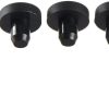 Conectores de Hardware |   Plugue de Silicone de Alta Temperatura Montagem Diâmetro 6Mm/0,23 Polegada Parada Sólida em Forma de T para Furos Plugs para Revestimento em Pó, Placas Impermeáveis, Plugs de Vedação Pretos, Pacote com 20 (Diâmetro Externo 13Mm)