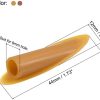 Conectores de Hardware |   Plugues de Plástico 9Mm para Furos de Pocket, Plugues de Madeira para Acessórios de Ferramentas de Jig de Furos, Pacote de 100 em Marrom Claro e Marrom.