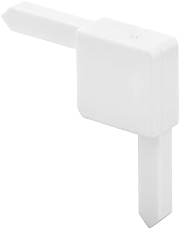 Ferragens para Janelas |   Make-2-Fit Pl 14323 Canto de Sash de Janela de Plástico Branco, Pacote com 20 unidades