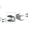 Ferragens para portões |   Suportes Adaptadores Ax3R para Postes Redondos de Aço de 3 Polegadas para Sistemas de Abertura Automática de Portões