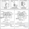 Ferragens para portões |   Trava de Portão com Botão, Fechaduras de Porta Autolock e Kit de Manivela de 9″, Hardware de Fechadura de Aço para Portão de Madeira/Vinil, Portão de Swing Externo, Preto com Parafuso