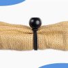 Lonas e Cintas de Amarração |   30 Pcs Bolas Bungee 6 Polegadas Preto Cordas Bungee Pesadas para Amarração, Abrigos, Gazebos, Camping, Barracas, Carga, Fios e Mangueiras, Guarda-Sóis, Toldos