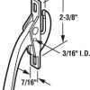 Ferragens para Janelas |   H 3540 Fechadura para Janela de Batente em Bronze (Embalagem Única)